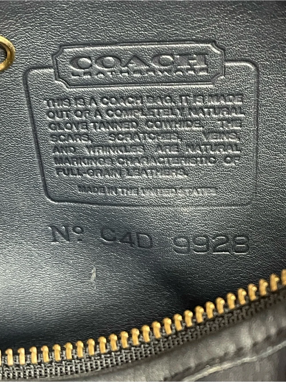 Vintage Coach Chadwick satchel
